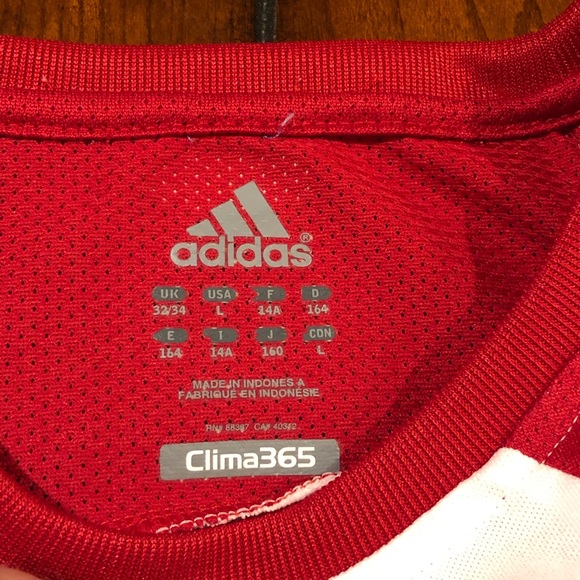 adidas Shirts & Tops Adidas Youth Soccer Jersey Poshmark